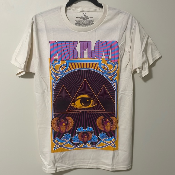 Fashion Nova - Pink Floyd Graphic T-Shirt - Sand - XSmall - Picture 2 of 3